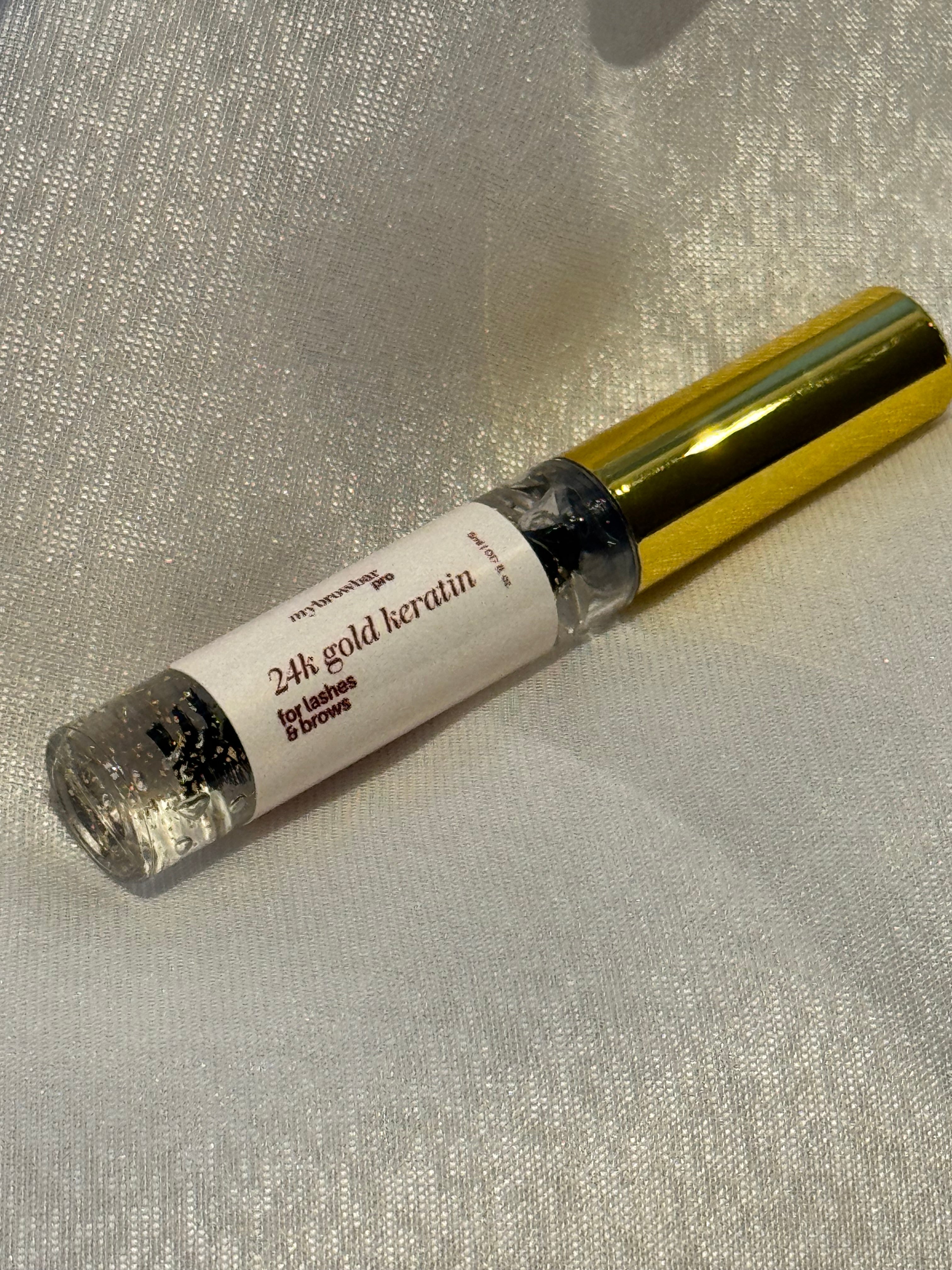 24k Gold Keratine for lashes & brows