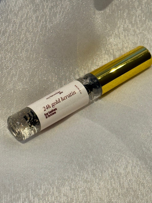 24k Gold Keratine for lashes & brows
